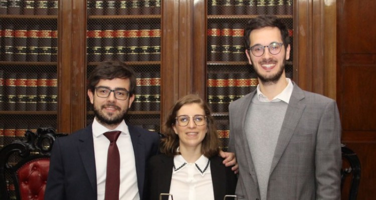 Recepcin del equipo ganador del Concurso Interamericano de Derechos Humanos 