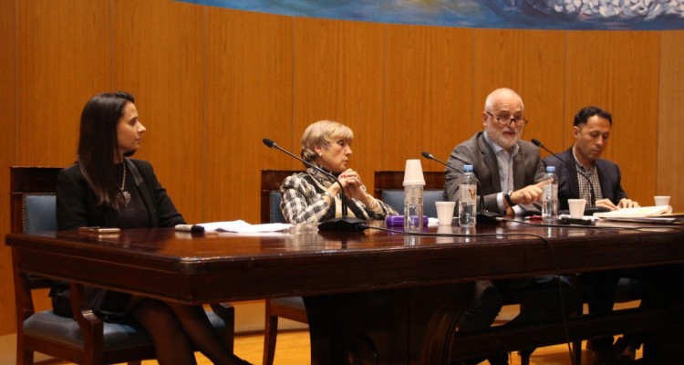 Soledad Speicher, Mara Laura Gruner, Alberto Biglieri y Juan Gustavo Corvaln