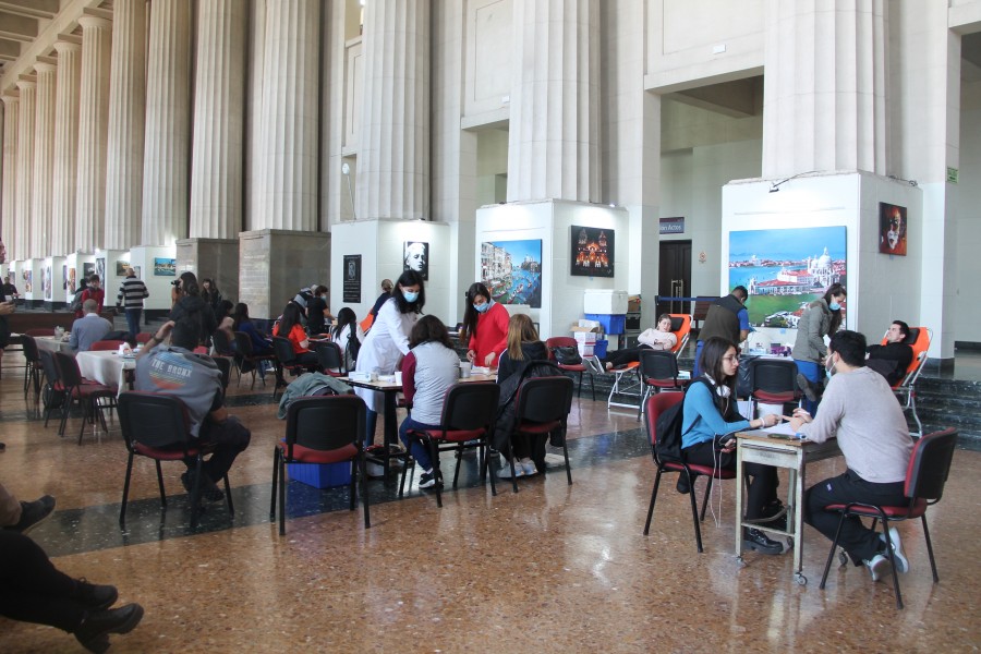 La Facultad particip de la campaa de donacin voluntaria de sangre