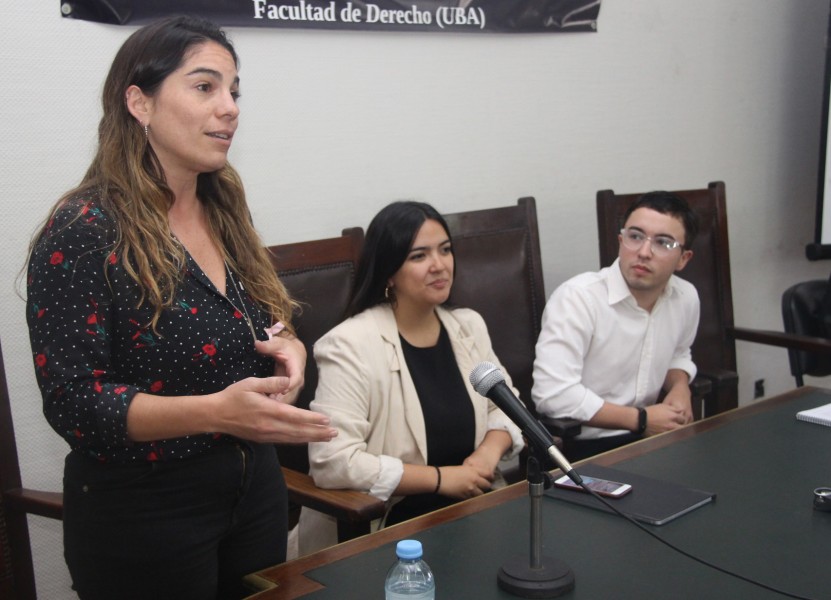 Cristina Carreras Lobos, Florencia Espejo y Tomas Fischer