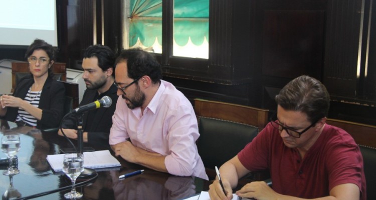 Bernarda García, Facundo Ceballos, Ramiro Gual y Gonzalo Nogueira
