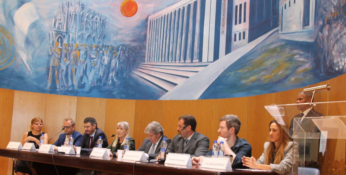 Alessandra Cutuli, Mauro Riano, Ral Alfonsn, Silvia Nonna, Gabriel Astarloa, Mariano Gutirrez, Nicols Rechanik y Ana Barata Vallejo