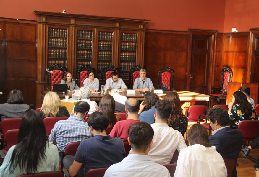Agustina Gil Belloni, Ela Jana Alazraqui, Sebastián Pacilio y Hernán Olaeta