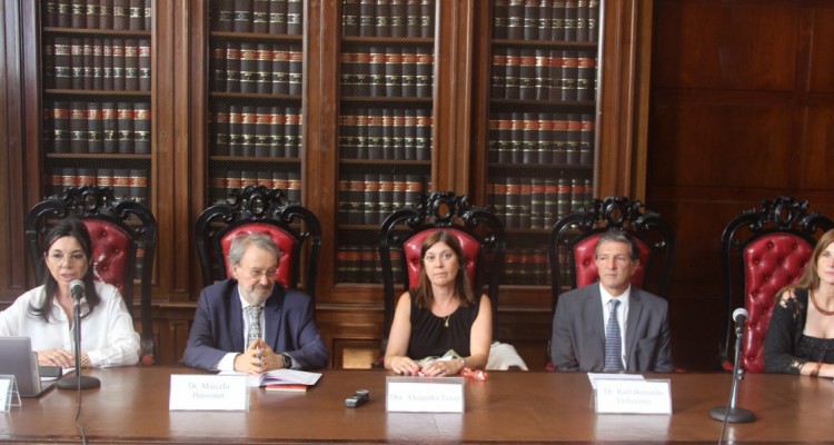 Gabriela Antonelli Michudis, Marcelo Haissiner, Alejandra Tevez, Ral Bernardo Etcheverry y Mariela Balbo