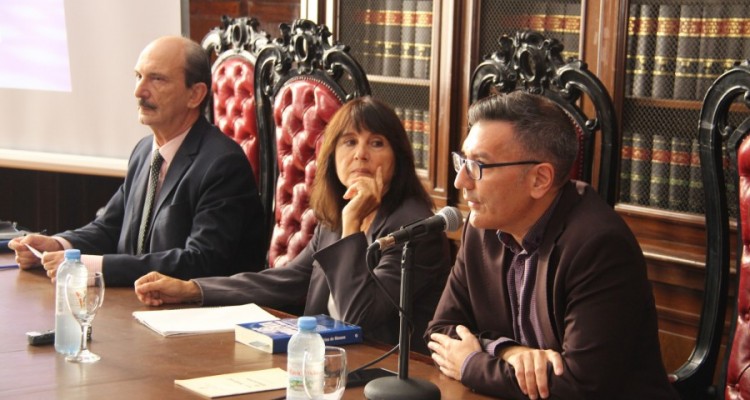 Adolfo Stubrin, Susana Decibe y Guillermo Ruiz
