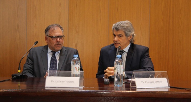 Calogero Pizzolo y Leandro Vergara