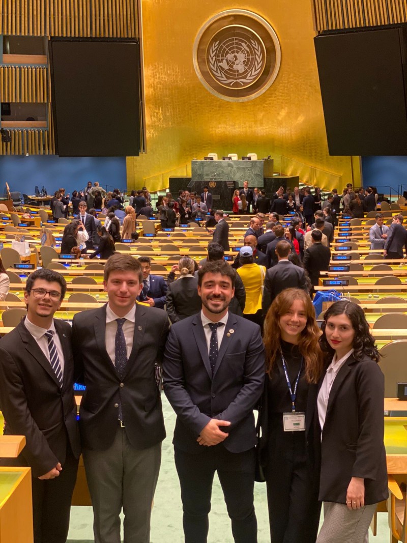 Participacin destacada del equipo representativo en la NMUN de Nueva York