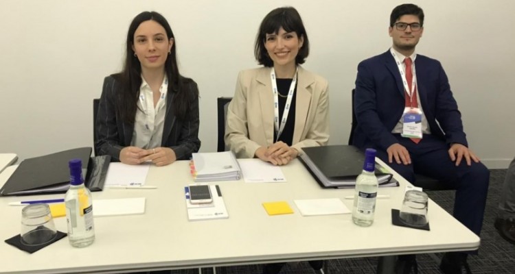 Josefina Pagani, Anabella Macari y Ramiro Cedarri