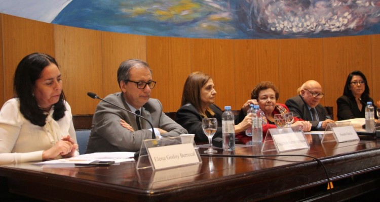 Elena Godoy Berrocal, Eugenio Sarrabayrouse, Susana García, Stella Maris Martinez, Alberto Binder y Janaina Matida