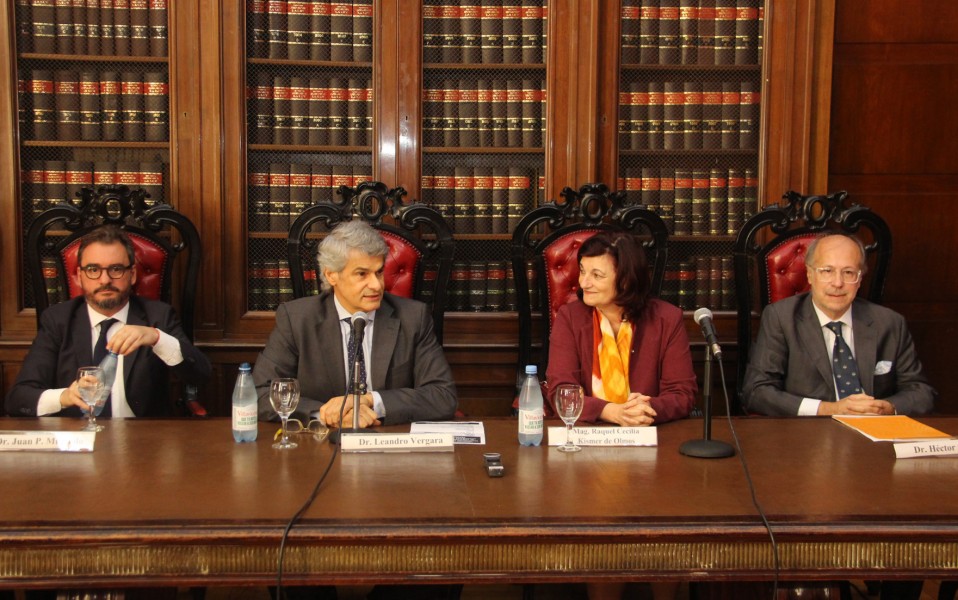 Juan Pablo Mugnolo, Leandro Vergara, Raquel Cecilia Kismer de Olmos y Hctor Guisado