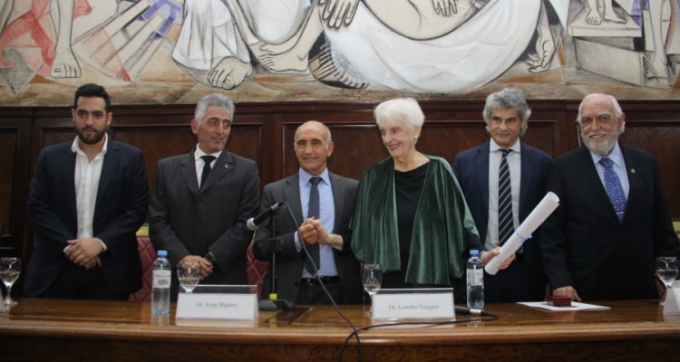 Juan Alfonsn, Jorge Biglieri, Daniel Salvador, Rosa Graciela Castagnola de Fernndez Meijide, Leandro Vergara y Ricardo Gil Lavedra