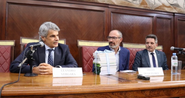 Leandro Vergara, Diego Duquelsky y Juan Pablo Alonso