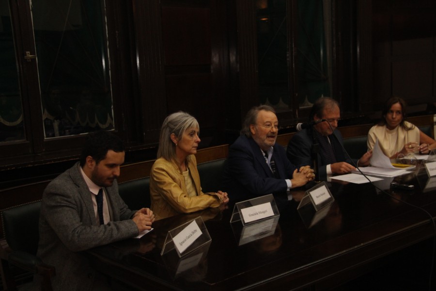 Ignacio Garca Deibe, Graciela Maugeri, Marcelo Haissiner, Marcelo Gebhardt y Clementina Snchez Farache