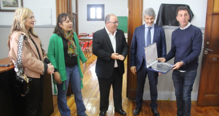 Virginia Badino, Lorena Castao, Oscar Zoppi, Leandro Vergara y Sebastin Rodriguez