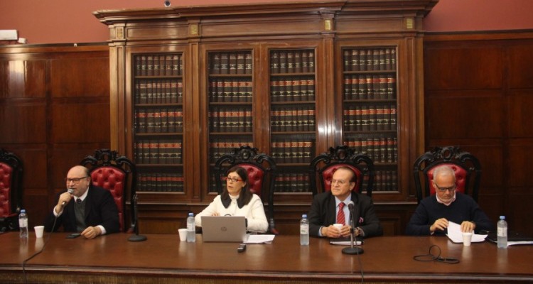 Miguel Piedecasas, Alejandra Tévez, Carlos María Folco y Diego Tosca