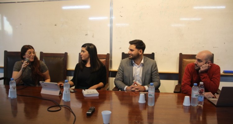 Camila Petrone, Virginia Rodriguez, Carlos Gonzalez Bellene y Juan Manuel Almada
