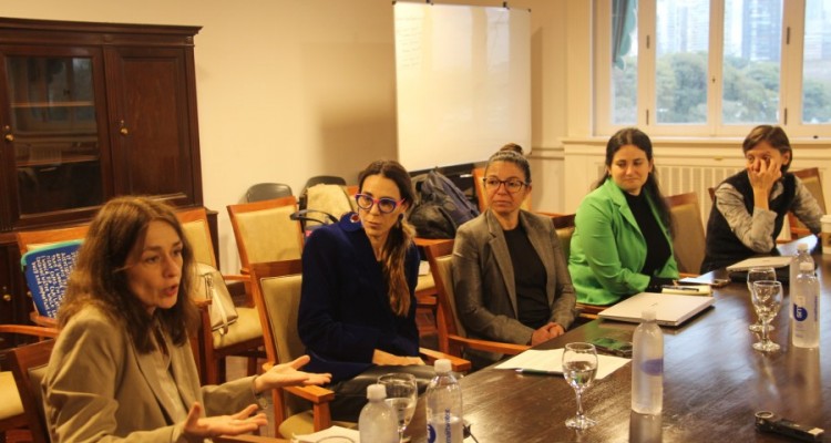 Laura Pautassi, Marisa Herrera, , Julieta Sielecki y Natalia de la Torre