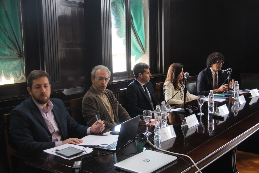 Martn Cortese, Jos M. Onaindia, Alejo Barrenechea, Judith Malamud y Pablo Wegbrait