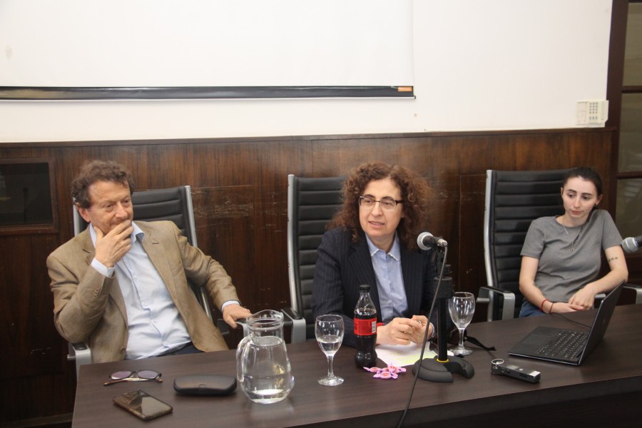 Leonardo Pitlevnik, Mary Beloff y Agustina Álvarez Di Mauro