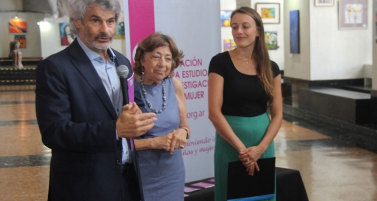 Leandro Vergara, Mabel Beatriz Bianco y Elma Stoffelen