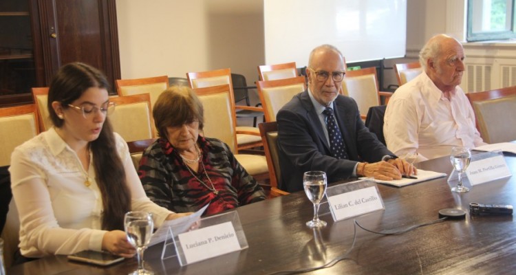 Luciana P. Denicio, Lilian C. del Castillo, Juan Manuel Portilla Gomez y Juan Antonio Travieso