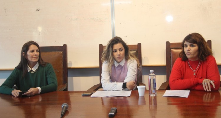 Mara Jos Mattioli, Tamara Hall y Agustina Malandra