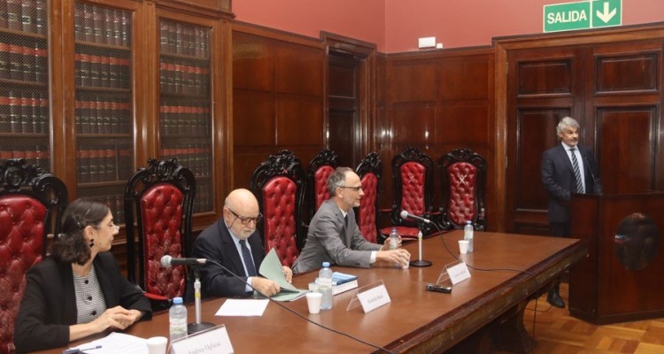 Andrea Ogliese, Rodolfo Barra, Carlos F. Balbn y Leandro Vergara