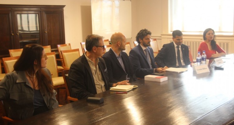 Malena Pastor, Eugenio Sarrabayrouse, Jorge Rohde, Fermn Bilbao, Gonzalo Martn Romero y Ornella Cottone