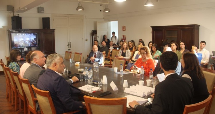 Acto acadmico en homenaje al profesor Oscar Gonzlez Pereira