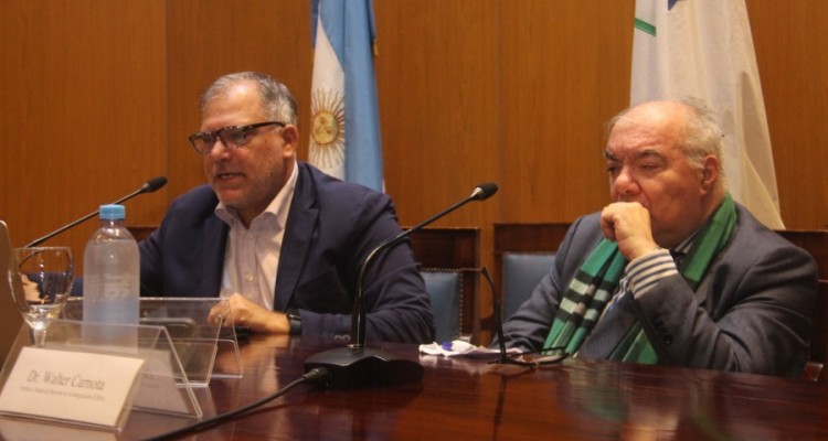 Calogero Pizzolo y Walter Carnota