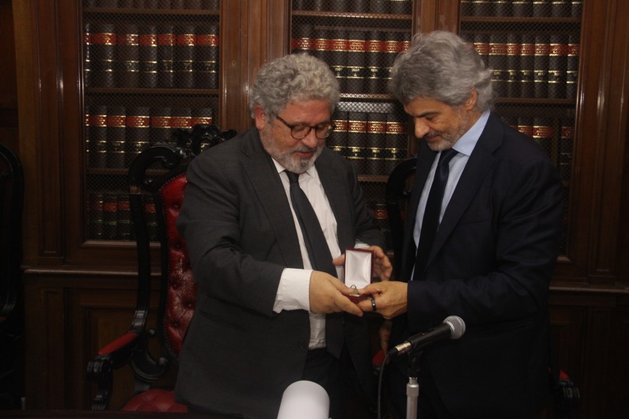 Entrega del doctorado honoris causa de la UBA a Josep Joan Moreso Mateos