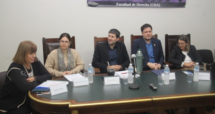 Sandra Negro, Luciane Klein Vieira, Facundo Ros, Sebastin Barocelli y Paola Bohrquez