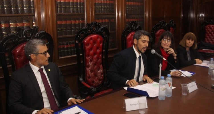 Santiago Deluca, Ruben Romero, Luciana Scotti y Sandra Negro