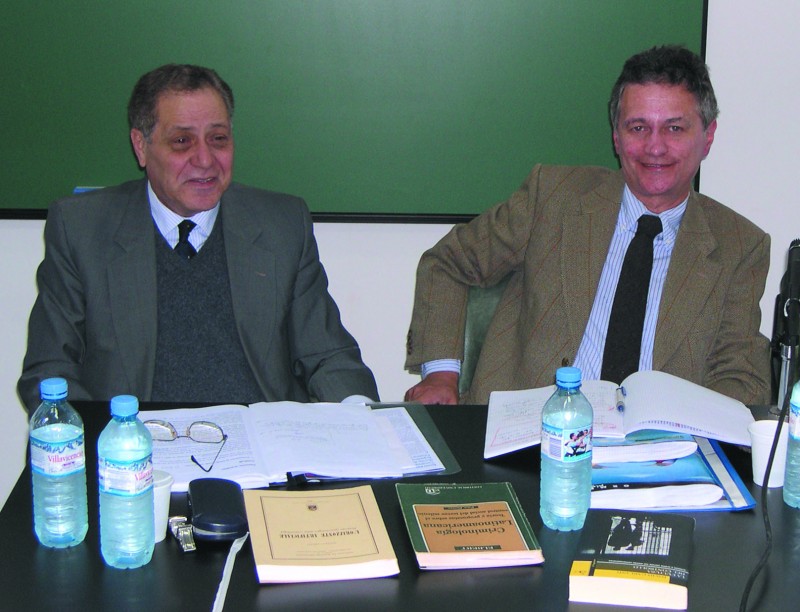 Carlos Elbert y Adolfo Ceretti