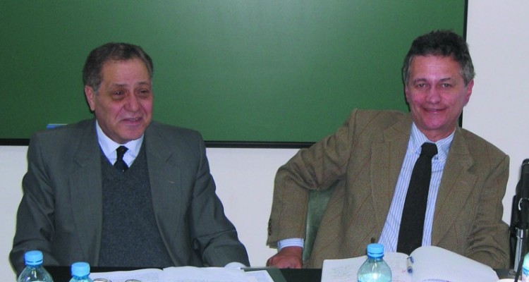 Carlos Elbert y Adolfo Ceretti