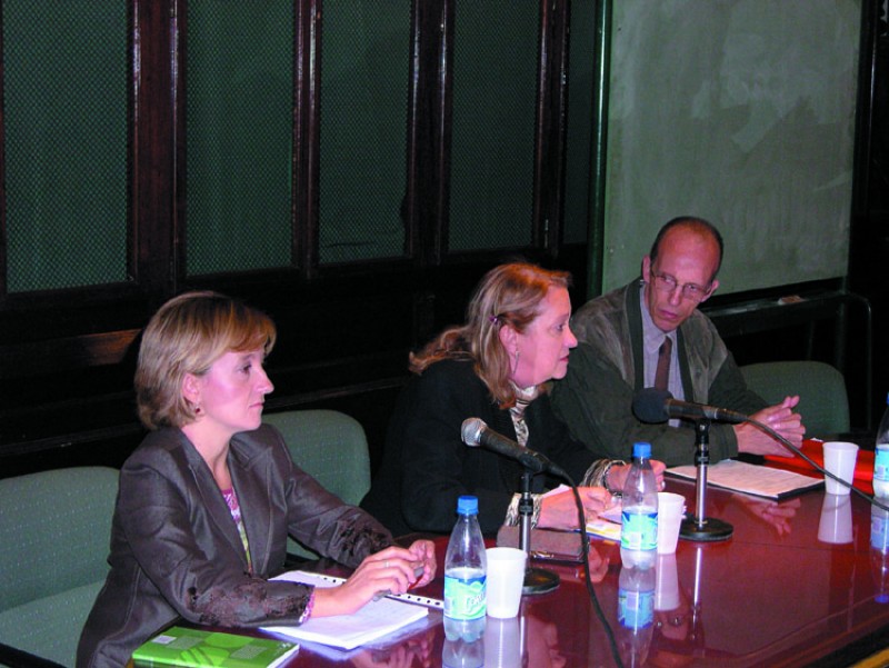 Mara Jos Romero, Noem Rial y Josep Fargas