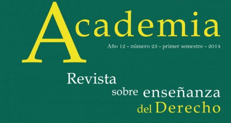 Nuevo nmero de la Revista Academia