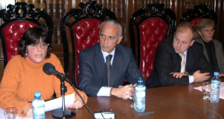 Andrea Poretti, Horacio Wamba, Ignacio Tedesco y Lidia Guerrero