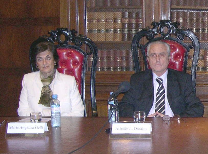 María Angélica Gelli y Alfredo Durante
