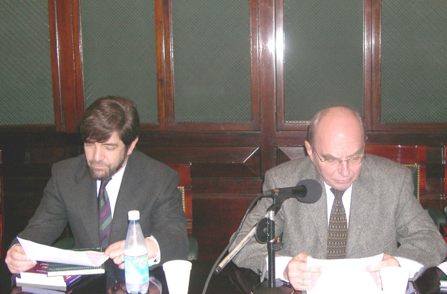 Marcelo Sancinetti y Eberhard Struensee