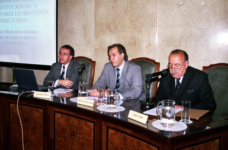 Pedro Herrera Molina, Pablo Chico de la Cmara y Jos Osvaldo Cass
