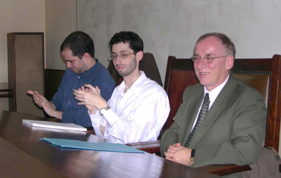 Lucas Barreiros, Diego Freedman y Pierre Bachand