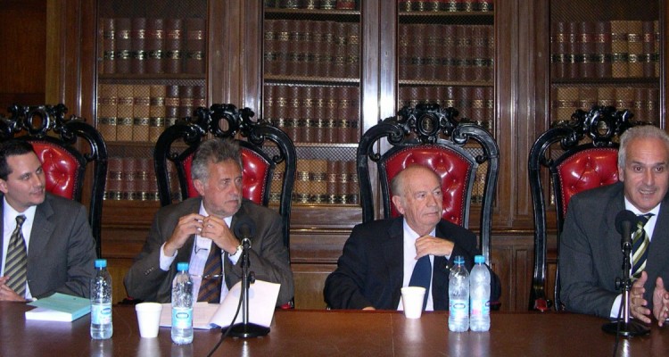 Alejandro Catania, Julio Virgolini, David Baign y Carlos Cruz