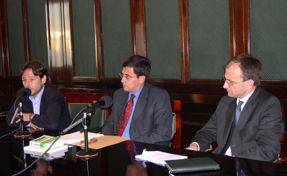 Juan Ignacio Senz, Guillermo Escobar Roca y Carlos Balbn