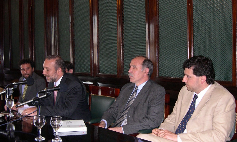 Gustavo Maurino, Ezequiel Nino, Martín Sigal y Ricardo Lorenzetti