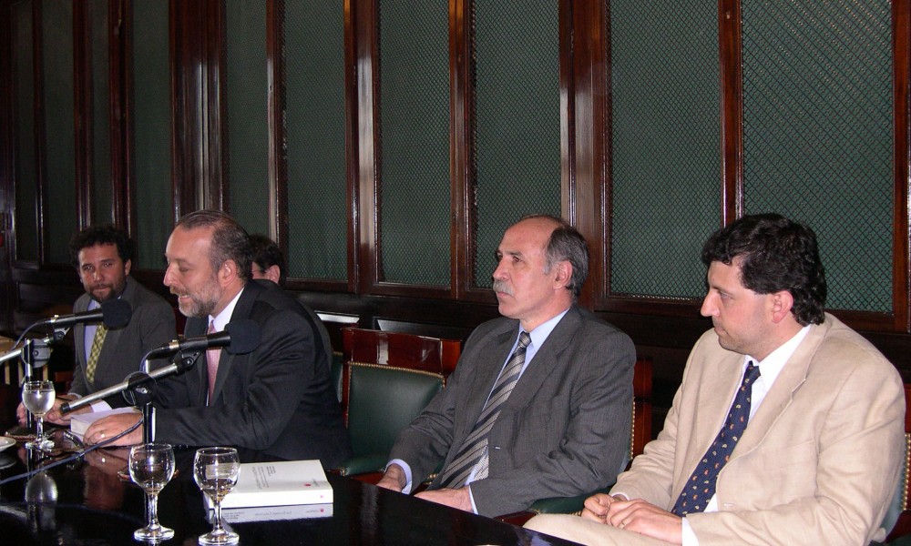 Gustavo Maurino, Ezequiel Nino, Martn Sigal y Ricardo Lorenzetti