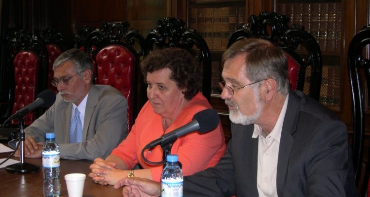 Pedro Aberastury, Mara Cecilia Gmez Masa y Armin Frehauf