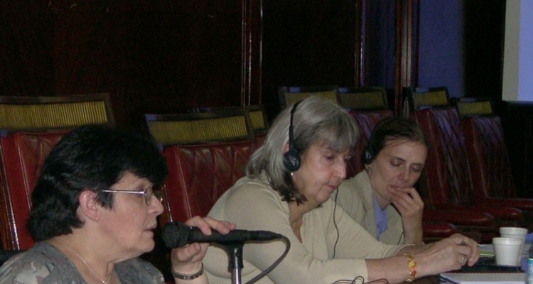 Isabel Ferreira, Lynn Welsh y Donna Mc Gowen
