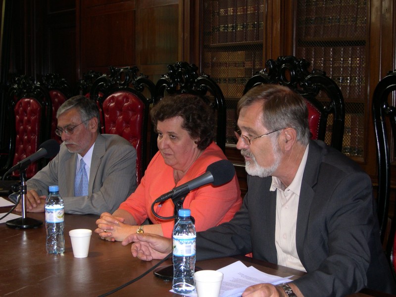 Pedro Aberastury, Mara Cecilia Gmez Masa y Armin Frehauf