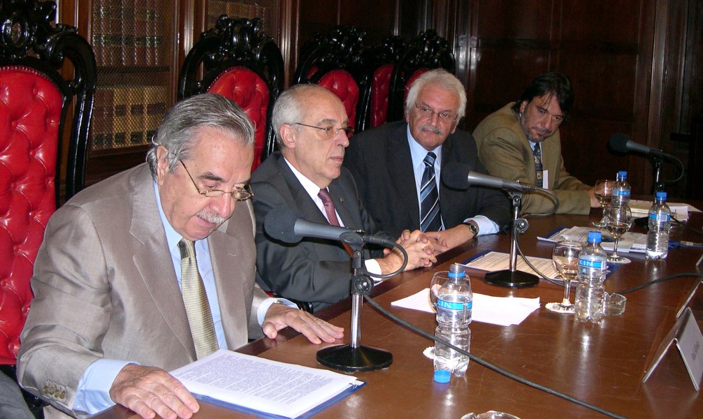 Ral Alfonsn, Atilio Alterini, Alberto Filippi, Miguel Vallone